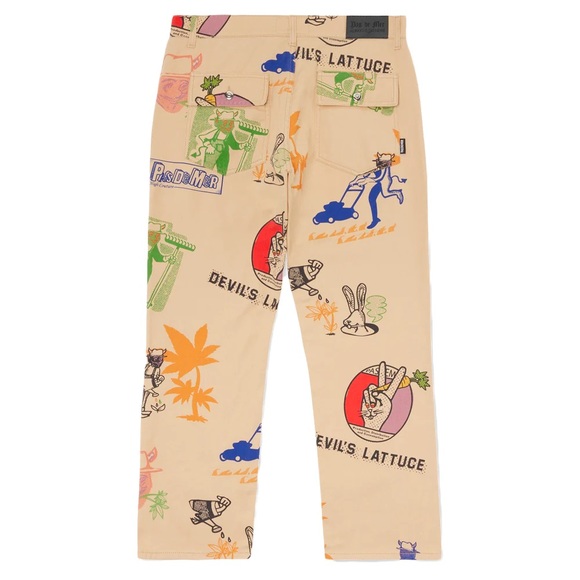 URBAN OUTFITTERS + Pas de Mer Devil’s Lattuce Pant - Picture 3 of 6